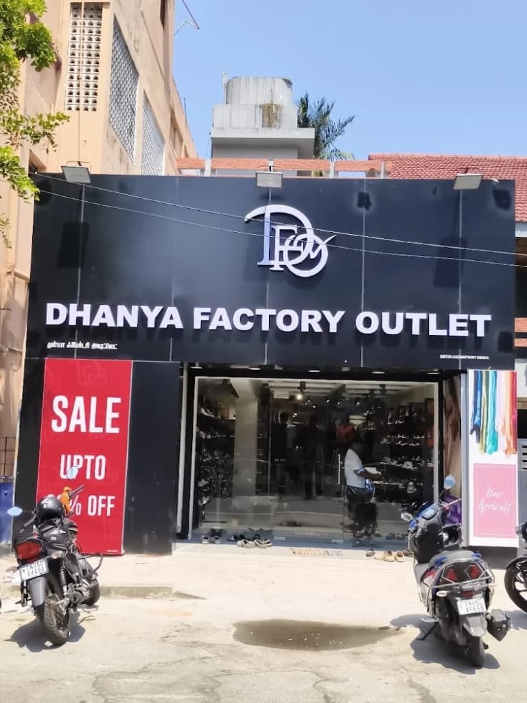 Dhanya Factory Outlet Storefront